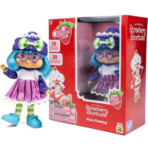 Strawberry Shortcake 'Limited Edition' Plum Pudding 5.5” Poseable Sweet Scented - Picture 1 of 5